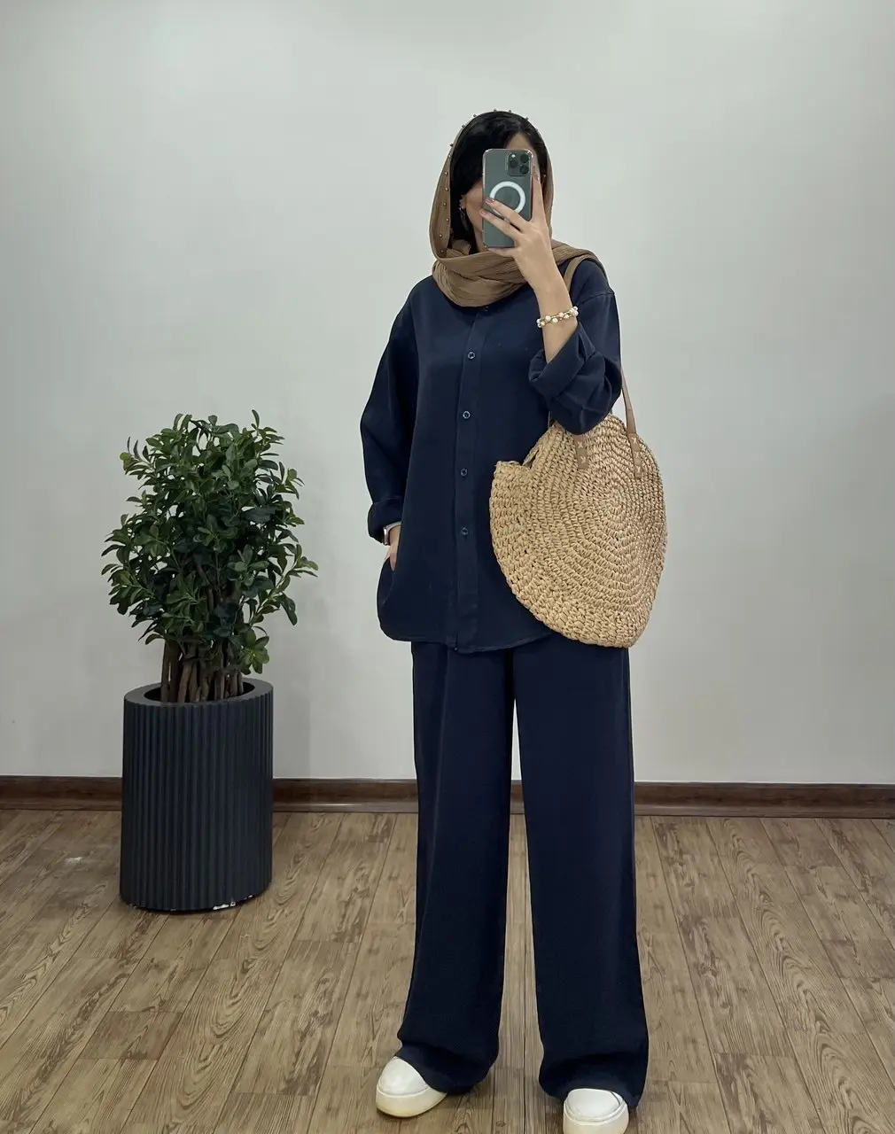 تونیک مانتویی سیلک لطیف